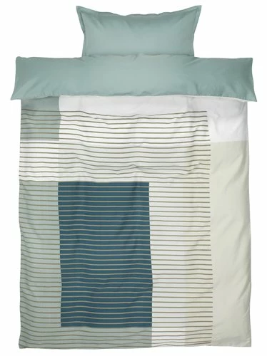 Påslakanset VERA Satin 150x210 Petrol