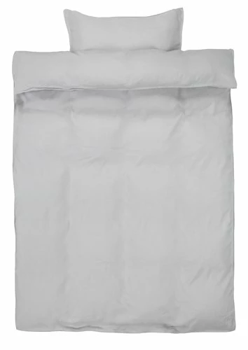 Påslakanset LINEA Linne 150x210 Ljusgrå