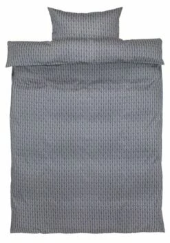 Påslakanset HANNE Satin 150x210 Grå/blå