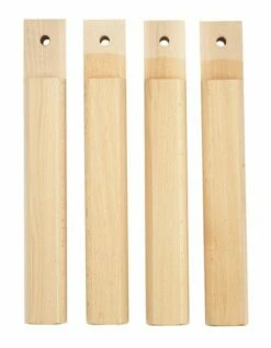 Sängben B4,3xL3,5xH23cm Bok 4 St/set