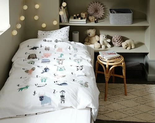 Junior Påslakanset ALICE 115x135 Grön - Bild 3