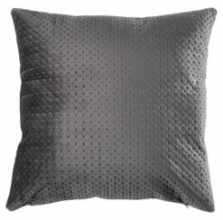 Prydnadskudde HIBISCUS 45x45 Grå
