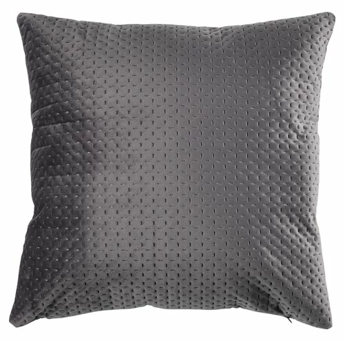 Prydnadskudde HIBISCUS 45x45 Grå