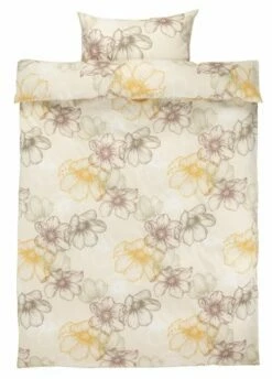 Påslakanset BELMA Satin 150x210 Sand