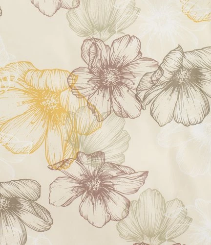 Påslakanset BELMA Satin 150x210 Sand - Bild 2