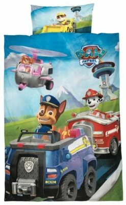 Påslakanset PAW PATROL 150x210 Multi