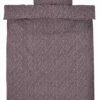 Basic Påslakanset HANNA 150x210 Lila