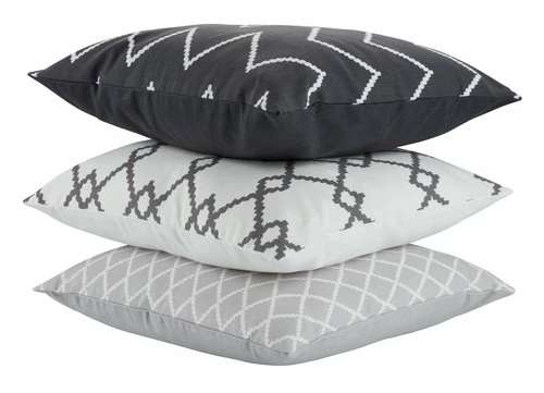 Kuddfodral FLITTIGLISE 50x50 Ljusgrå - Bild 2