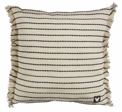 Prydnadskudde MUSSE PIGG 50x50 Offwhite/grå