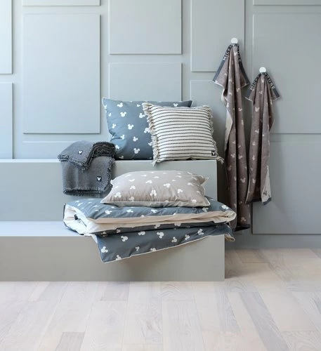 Prydnadskudde MUSSE PIGG 50x50 Offwhite/grå - Bild 2