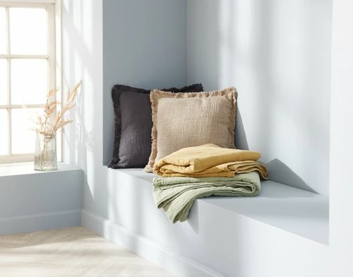 Prydnadskudde HORTENTIA 45x45 Kaki - Bild 3