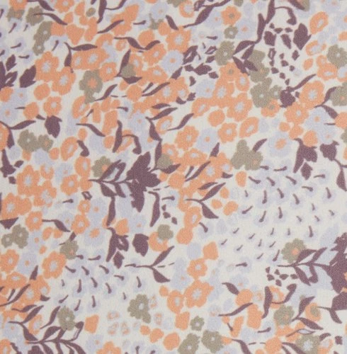 Prydnadskudde KAMILLE 45x45 Orange/lila - Bild 2