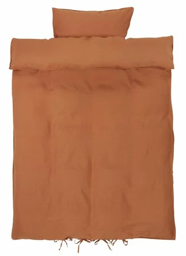 Påslakanset LINEA 150x210 Rost