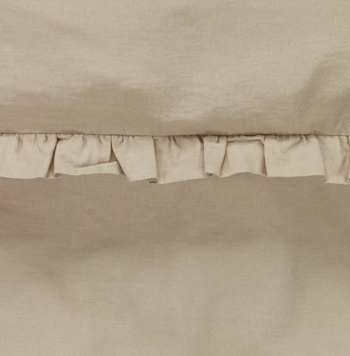 Påslakanset ELMA Tvättad Bomull 150x210 Sand - Bild 4