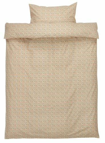 Påslakanset NINA Percale 150x210 Orange