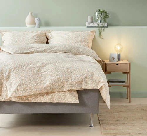 Påslakanset NINA Percale 150x210 Orange - Bild 3