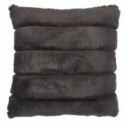 Prydnadskudde STAVKLOKKE 45x45 Grå