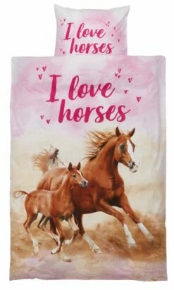 Påslakanset WILMA 150x210 Rosa