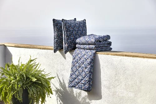 Prydnadskudde KROKUS 45x45 Blå - Bild 2