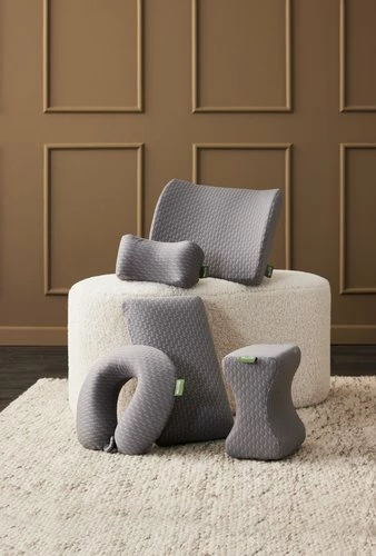 Resekudde WELLPUR FOSSAN Grå 24x42x12 - Bild 2