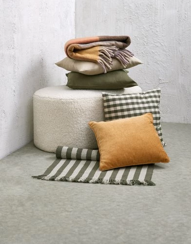 Kuddfodral ANGELIK 50x50 Mörkgrön - Bild 2