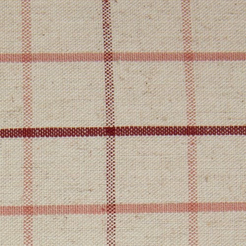 Prydnadskudde VALERIANA 50x50 Rutig Röd - Bild 4