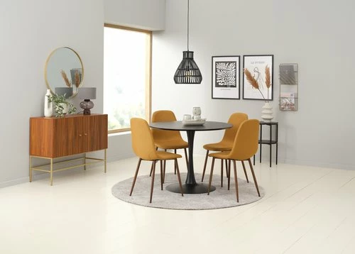 Sängbord EGELEV Svart - Bild 2