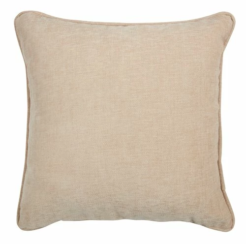 Prydnadskudde HORNFIOL Chenille 45x45 Beige