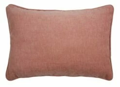Prydnadskudde HORNFIOL Chenille 35x50 Rosa