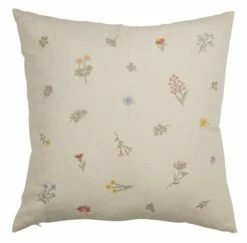 Prydnadskudde AGERTIDSEL 45x45 Beige