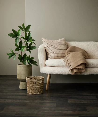 Prydnadskudde VALERIANA 50x50 Rutig Röd - Bild 3