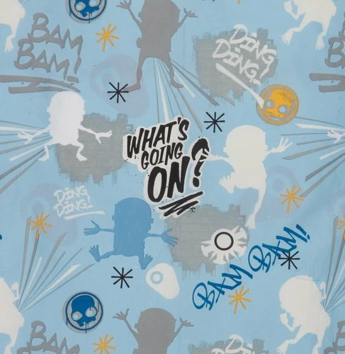 Påslakanset CRAZY FROG 150x210 Blå - Bild 2