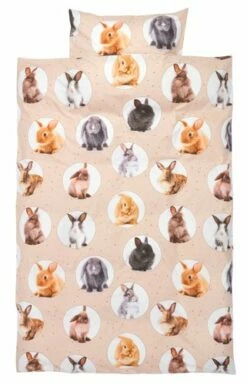 Påslakanset KARINA 150x210 KRONBORG Rosa