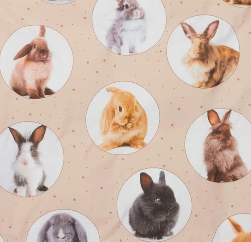 Påslakanset KARINA 150x210 KRONBORG Rosa - Bild 3