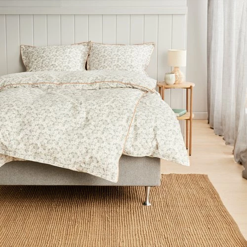 Påslakanset INGA Percale 150x210 Grå - Bild 3