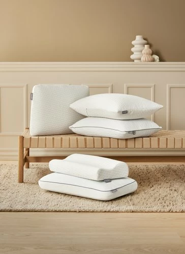 Kudde WELLPUR KVINA Vit 30x50x10/7 - Bild 4