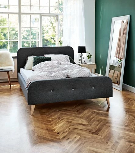 Sängbord ILBRO 1 Låda Natur - Bild 2