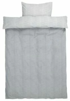 Påslakanset LOLA Bäckebölja 150x210 Grå/vit