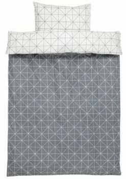 Påslakanset ATLA 150x210 Grå