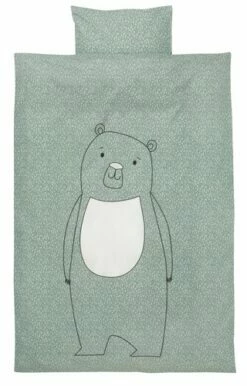 Baby Påslakanset MARGIT 70x100 Grön