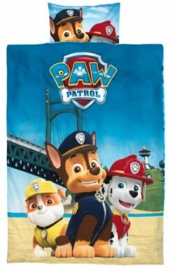 Junior Påslakanset PAW PATROL 115x135 Blå