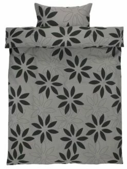 Basic Påslakanset GRO 150x210 Grå